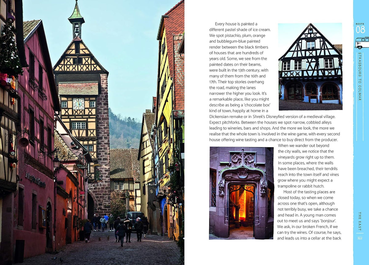 Take the Slow Road: France – sample interior pages 4