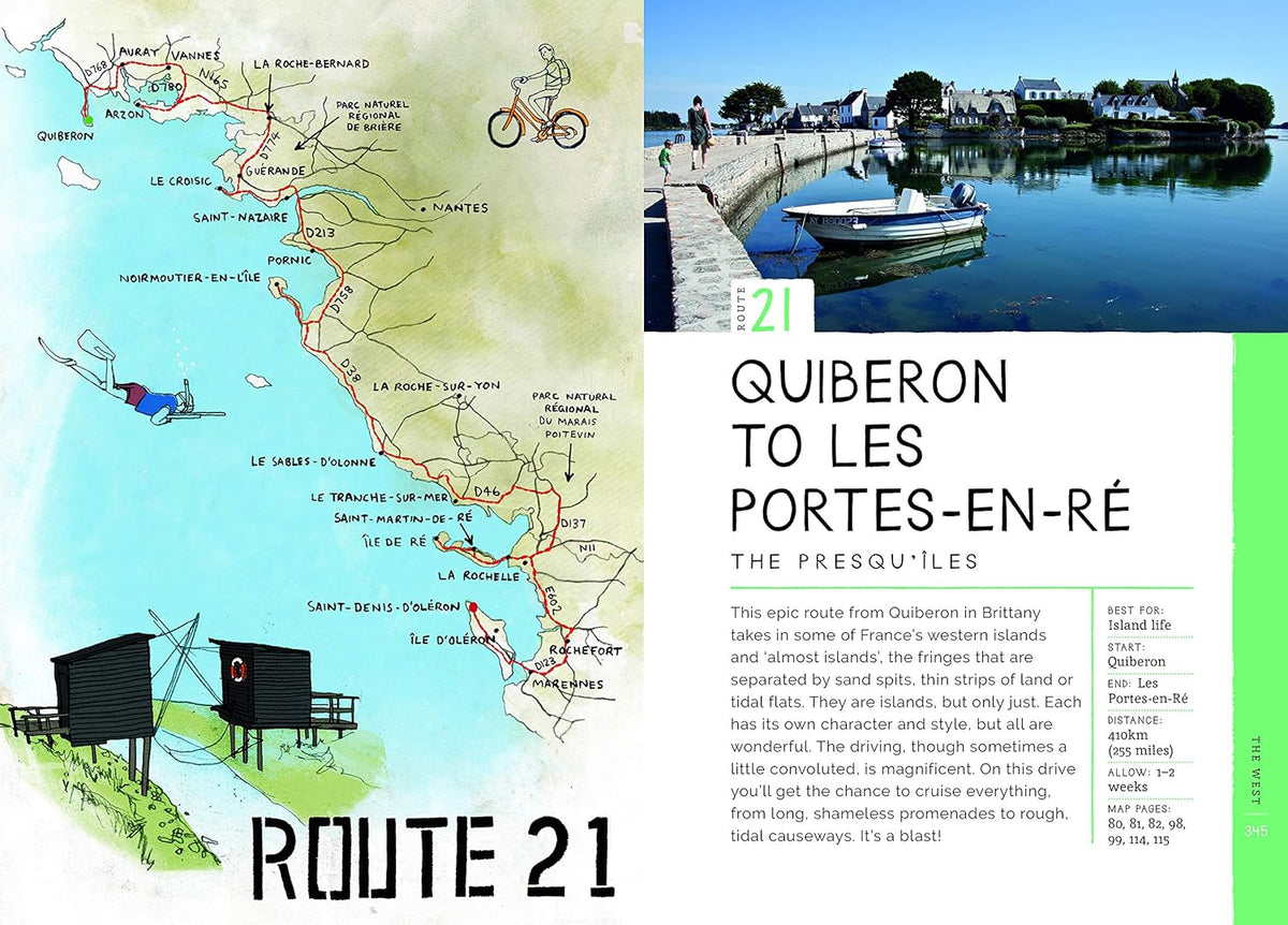 Take the Slow Road: France – sample interior pages 9