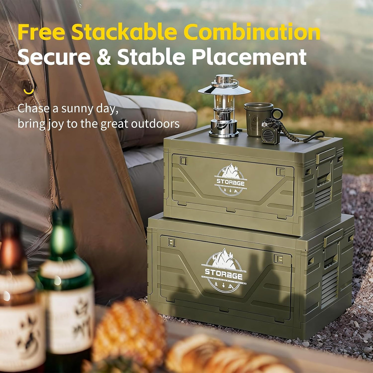 Folding Camping Storage Box – view 6