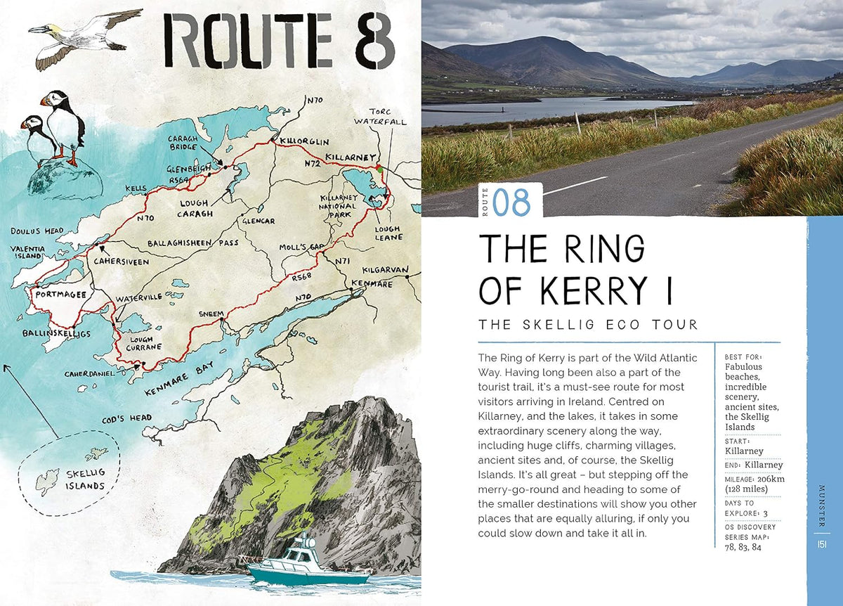 Take the Slow Road: Ireland – sample interior pages 4