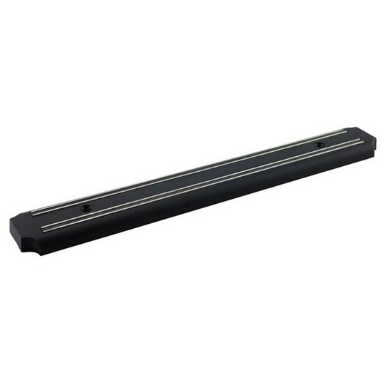 Black van roof rack crossbar with silver tracks for camper van accessories