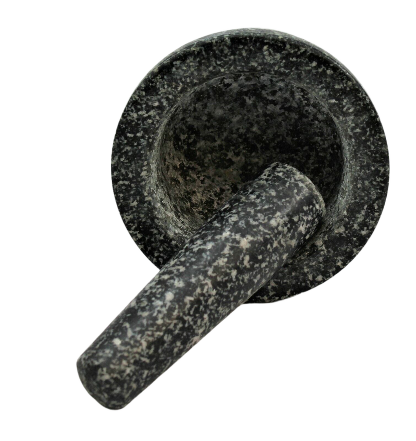 Granite mortar and pestle for van life cooking and outdoor adventures