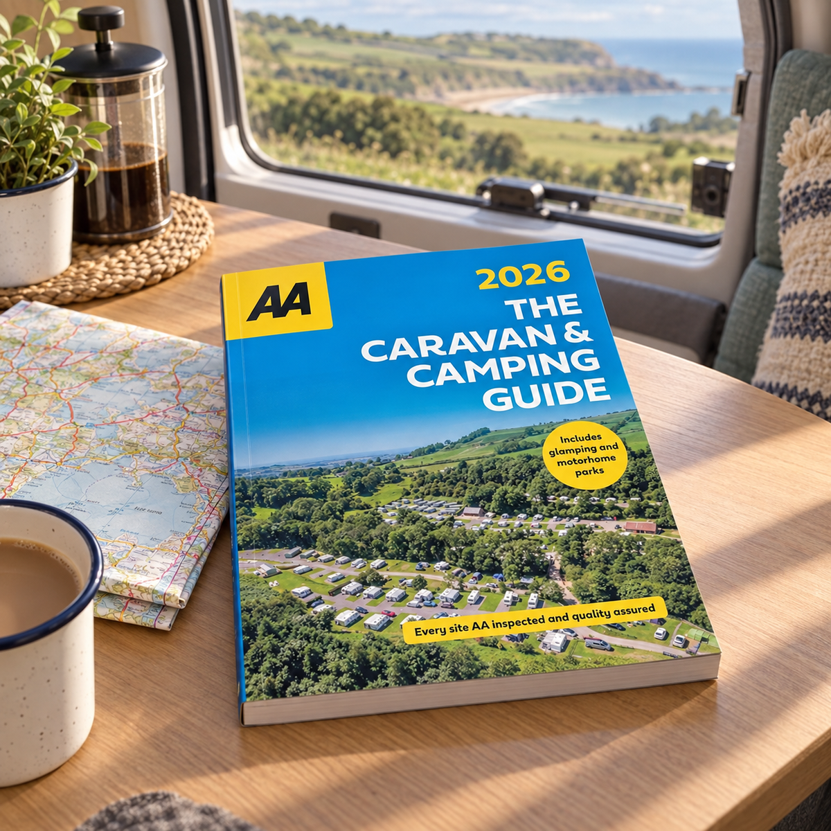 AA Caravan & Camping 2026 in a van-life setting