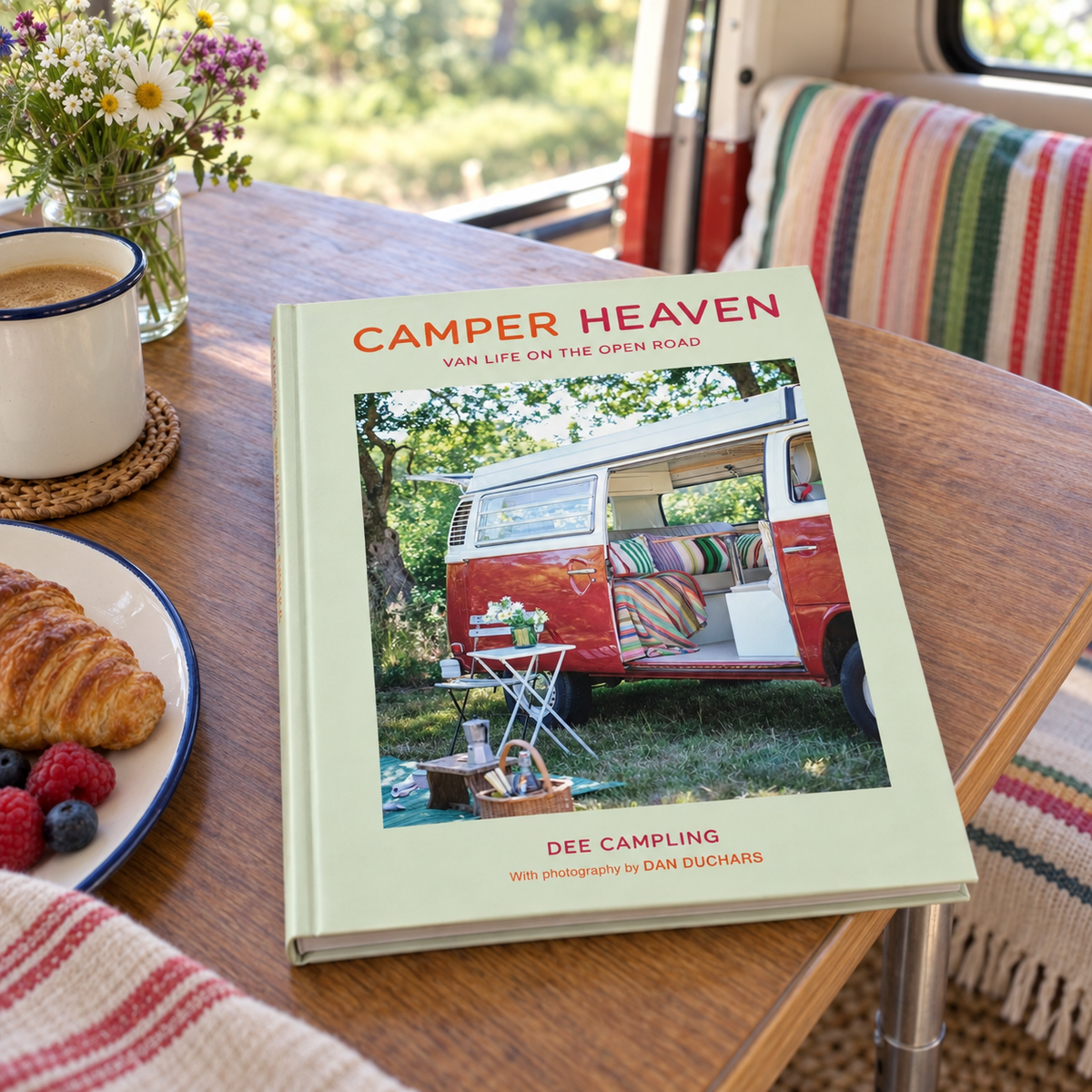 Camper Heaven: Van Life Interiors in a van-life setting