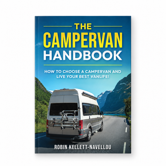 The Campervan Handbook – product on a white background