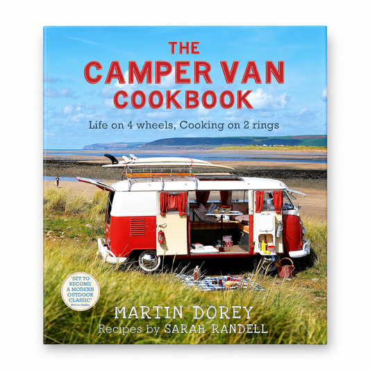 The Camper Van Cookbook: Life on 4 Wheels, Cooking on 2 Rings – product on a white background