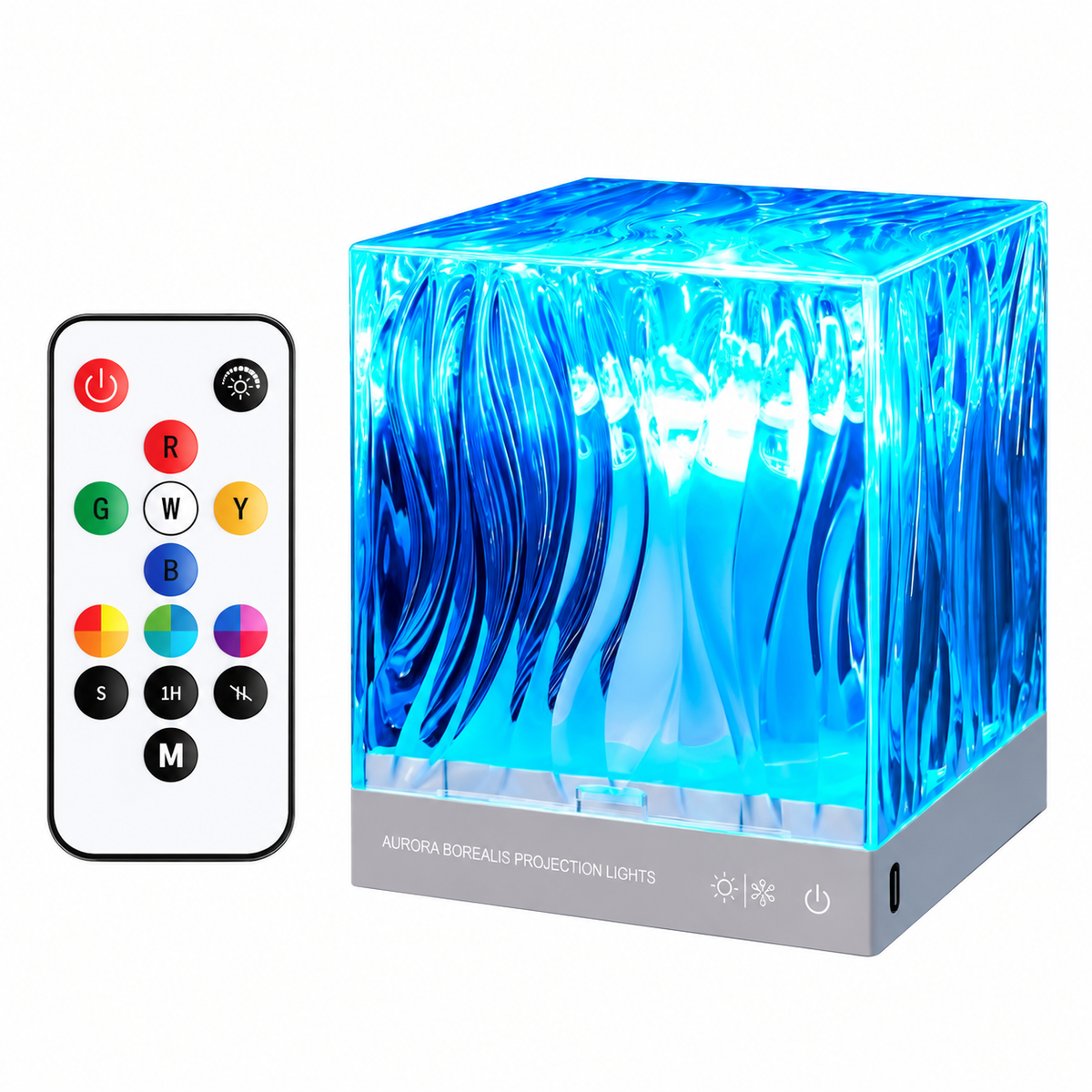 Northern Lights Aurora Projector on a white background