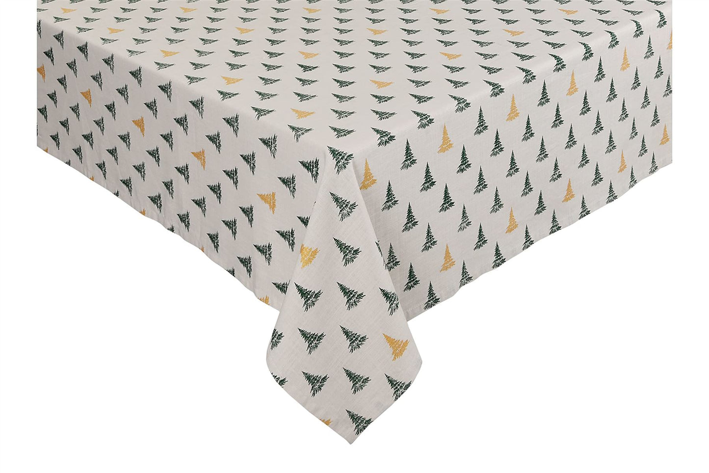 Forest tree print tablecloth for van life camping and outdoor adventures